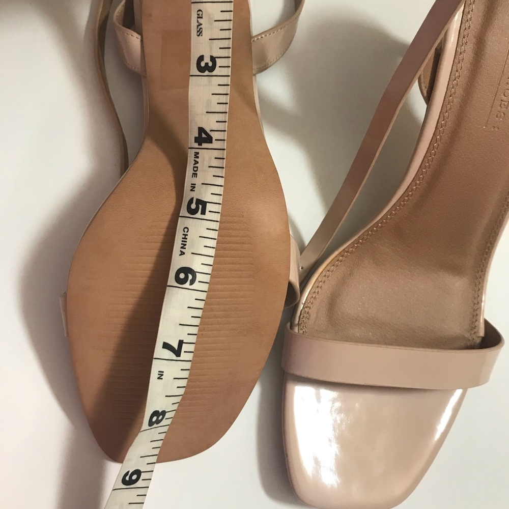 NEW ASOS Nude Pink Ankle Strap Heels, Sz UK 6.5 - Picture 7 of 7